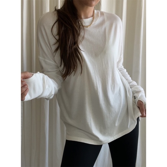 Size L • SWEATER long sleeve sweater — In Off White - Picture 4 of 10